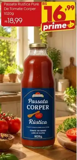Brasão Supermercados Passata rustica corper oferta