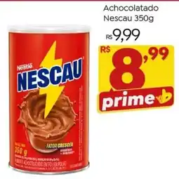 Brasão Supermercados Achocolatado Nescau oferta