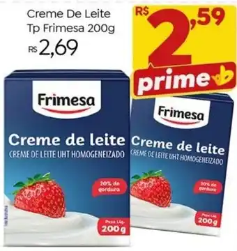Brasão Supermercados Creme de leite oferta