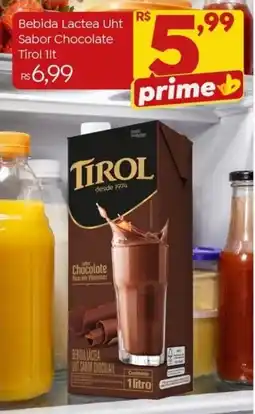 Brasão Supermercados Bebida lactea uht sabor chocolate tirol oferta
