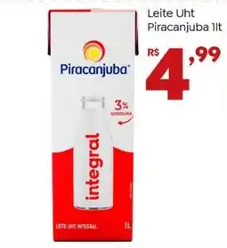 Brasão Supermercados Leite uht piracanjuba oferta
