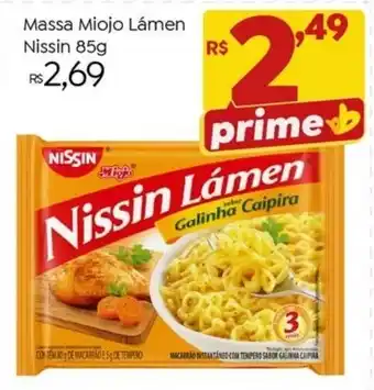 Brasão Supermercados Massa miojo lamen nissin oferta