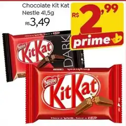 Brasão Supermercados Chocolate Kit Kat oferta