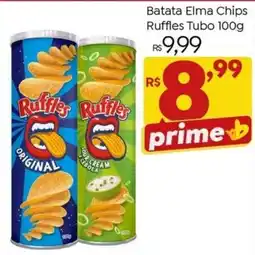 Brasão Supermercados Batata elma chips ruffles tubo oferta
