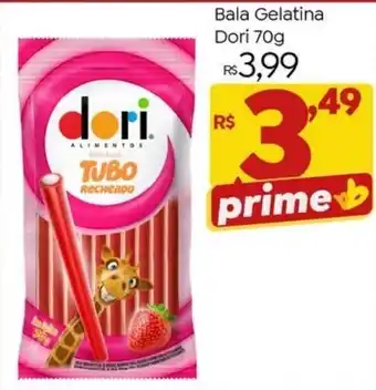 Brasão Supermercados Bala Gelatina Dori oferta