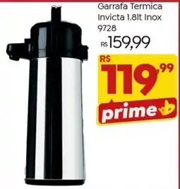 Brasão Supermercados Garrafa termica invicta 1.8lt inox oferta