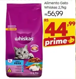 Brasão Supermercados Alimento Gato Whiskas oferta