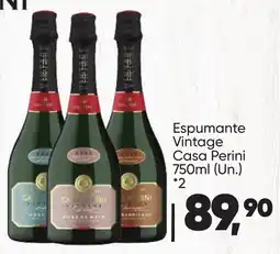 Imec Supermercados Espumante Vintage Casa Perini oferta