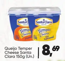 Imec Supermercados Queijo temper cheese santa clara oferta