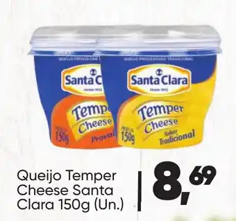 Imec Supermercados Queijo temper cheese santa clara oferta