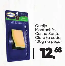 Imec Supermercados Queijo Montanhês Cunha Santa Clara oferta