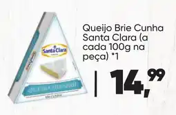 Imec Supermercados Queijo Brie Cunha Santa Clara oferta