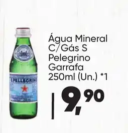 Imec Supermercados Água Mineral C/Gás S Pelegrino Garrafa oferta