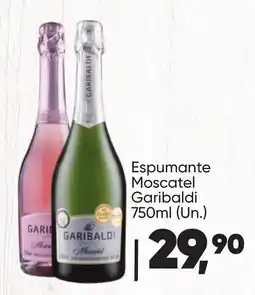 Imec Supermercados Espumante Moscatel Garibaldi oferta