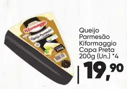 Imec Supermercados Queijo Parmesão Kiformaggio Capa Preta oferta