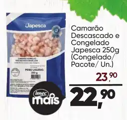 Imec Supermercados Camarão descascado e congelado oferta