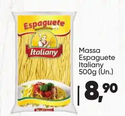 Imec Supermercados Massa espaguete italiano oferta
