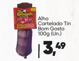 Imec Supermercados Alho Cartelado Tin Bom Gosto oferta
