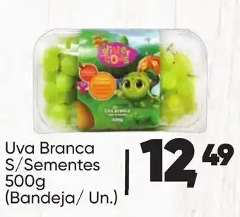 Imec Supermercados Uva branca s/ sementes oferta