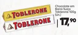 Imec Supermercados Chocolate em barra suíço toblerone oferta