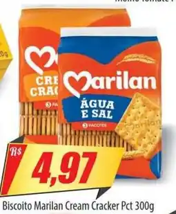 Preço Certo Biscoito Marilan Cream Cracker oferta