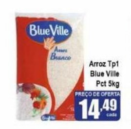 Higa's Supermercado Arroz Tp1 Blue Ville pct 5kg oferta