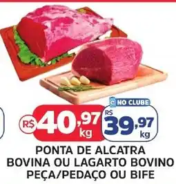 Supermercados Correia Ponta de alcatra bovina ou lagarto bovino peça/pedaco ou bife oferta