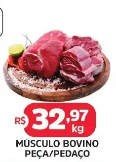 Supermercados Correia Músculo bovino peça/pedaco oferta