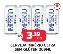 Supermercados Correia Cerveja império ultra sem glúten oferta