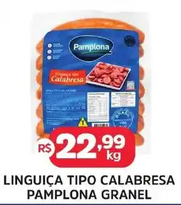 Supermercados Correia Linguiça tipo calabresa pamplona granel oferta