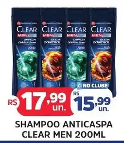 Supermercados Correia Shampoo anticaspas clear men oferta