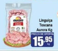 Higa's Supermercado Linguica Toscana Aurora 1kg oferta