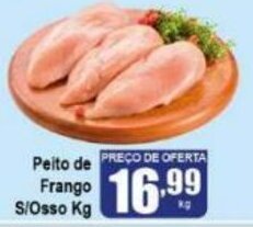 Peito de Frango c/ Osso 1kg