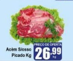 Higa's Supermercado Acem s/ Osso Picado 1kg oferta