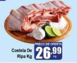 Higa's Supermercado Costela de Ripa 1kg oferta
