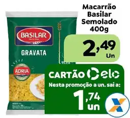 Supermercados Kawakami Macarrão Basilar Semolado oferta