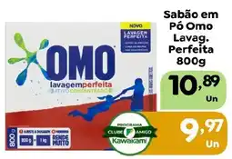 Supermercados Kawakami Sabão em Pó Omo Lavad. Perfeita oferta