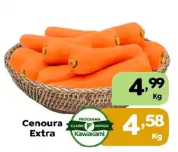 Supermercados Kawakami Cenoura Extra oferta