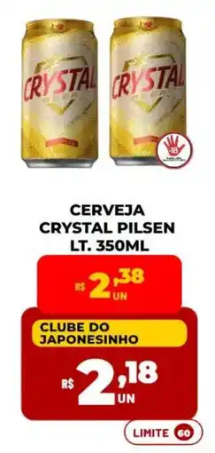 Iquegami Supermercados Cerveja crystal pilsen oferta