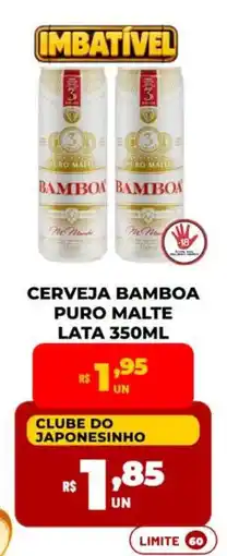Iquegami Supermercados Cerveja Bamboá Puro Malte oferta