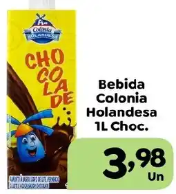 Supermercados Kawakami Bebida Colonia Holandesa 1L Choc. oferta