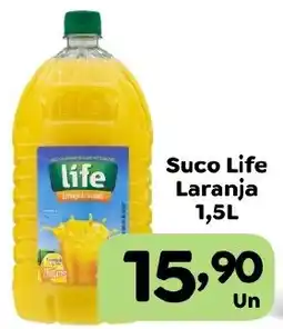 Supermercados Kawakami Suco Life Laranja oferta