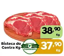 Supermercados Kawakami Bisteca do Contra Kg oferta