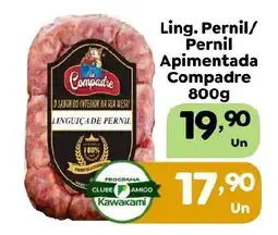 Supermercados Kawakami Ling. Pernil/ Pernil Apimentada Compadre oferta