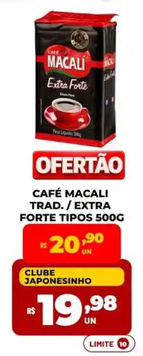 Iquegami Supermercados Café Macali trad. / extra forte tipos oferta