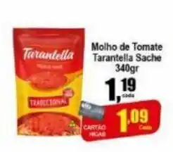 Molho de Tomate Tarantella Sachet 340g