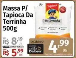 Supermercado Dalben Massa p/ tapioca da terrinha oferta