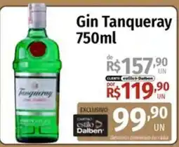 Supermercado Dalben Gin Tanqueray oferta