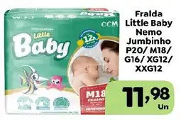 Supermercados Kawakami Fralda little baby nemo jumbinho oferta