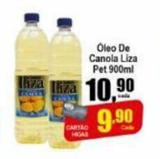 Higa's Supermercado Oleo de Canola Liza pet 900ml oferta